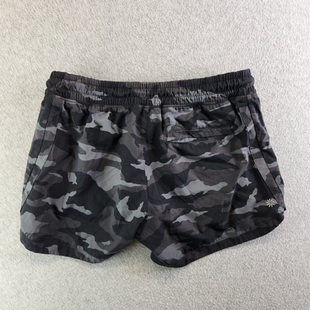 Athleta Girl Shorts Girls XXL Gray Camo All Play 3 Short Zip Pockets Athleisure - Picture 6 of 15